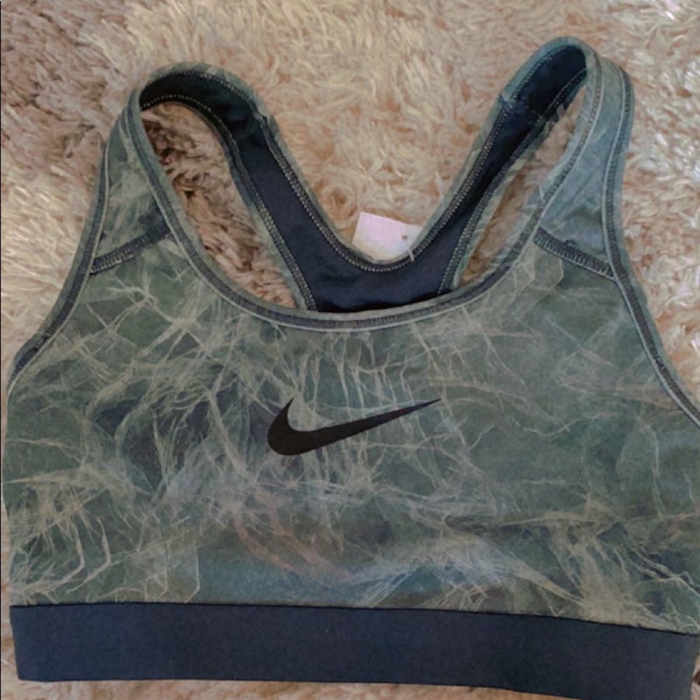 sports bra and brandy dress